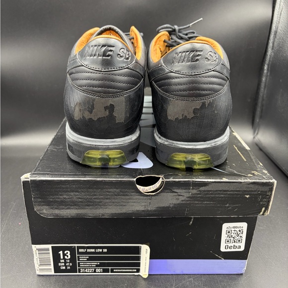 Size 13 - Nike SB Golf Dunk Low Black 2006 - Picture 6 of 9